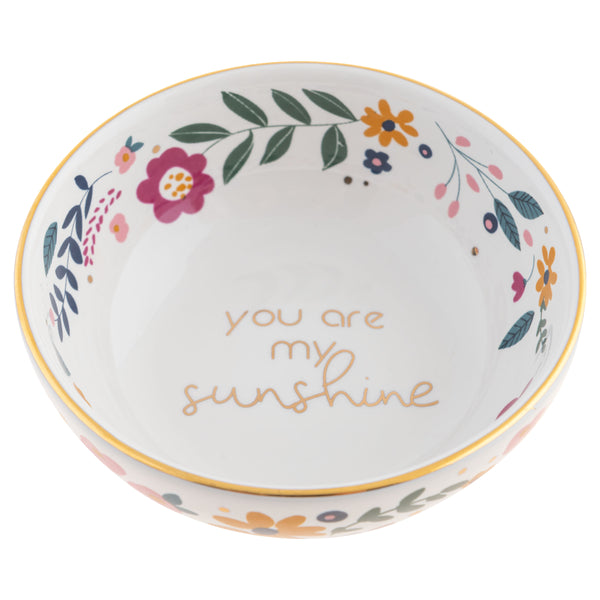 You are my sunshine colorful ring bowl
