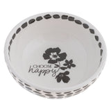 Choose Happy Colorful Ring Bowl