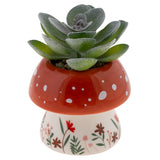 Mushroom Shaped Succulent Pot