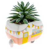 Camper Shaped Succulent Pot