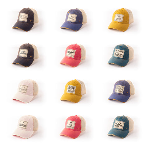 Trucker Hat Assortment Variables View