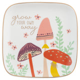 Mushroom Flora Square Trinket Trays Large