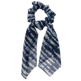 Blue Shibori Hair Scarves