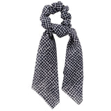 Black Dots Hari Scarves