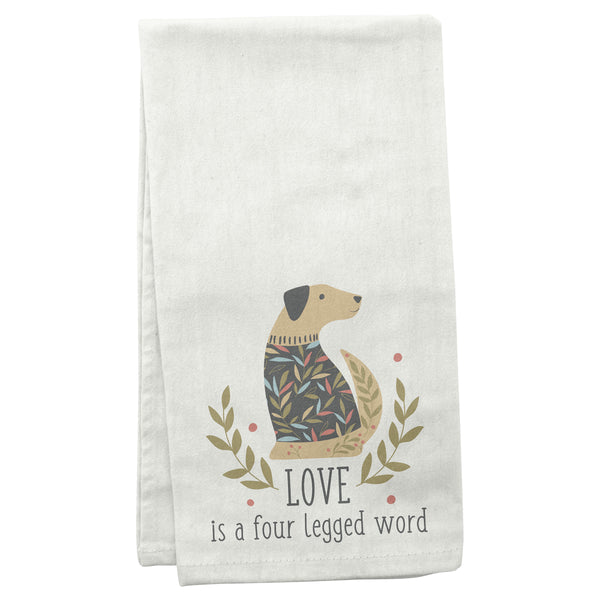 Dog Flora Tea Towels