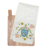 Flora Tea Towel With Cutting Board