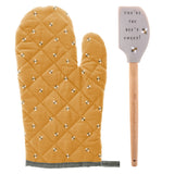 Bee Reese Oven Mitt w/ Spatula