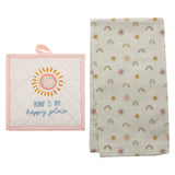 Reese Pot Holder & Tea Towel Set