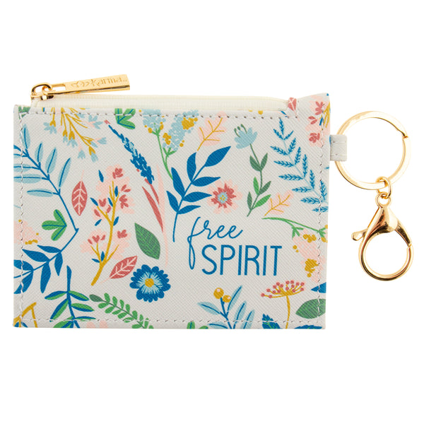 Free spirit zip ID holder