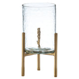 Riley Hammered Glass Hurricanes