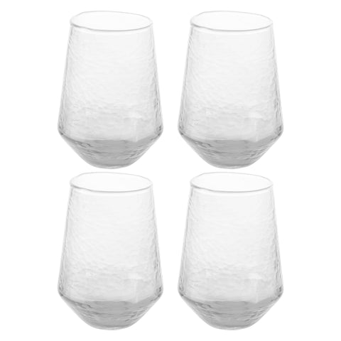 Clear Catalina Short Tumblers set of 4