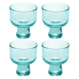 Teal Catalina Taster Set of 4