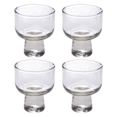 Clear Catalina Taster Set of 4