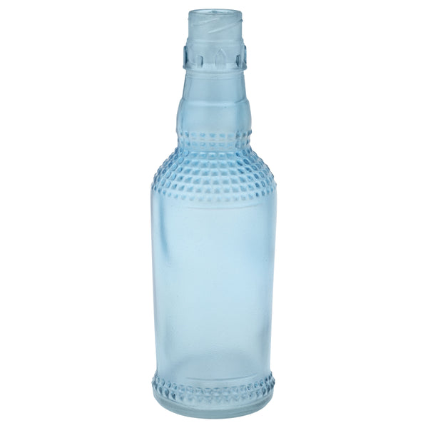 Blue Frosted Bottle