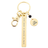 Brave Sentiment Key Chains