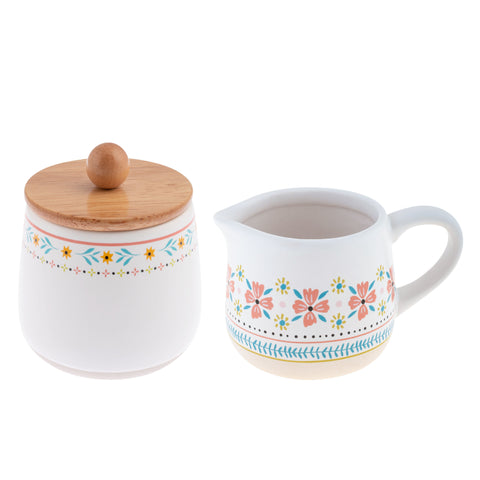 Ava sugar & creamer set of 2