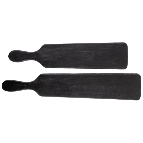 Flat Wooden Appetizer Trays (Set of 2)