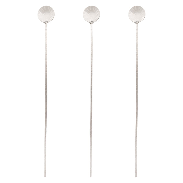 Large silver Catalina Stirring Spoons