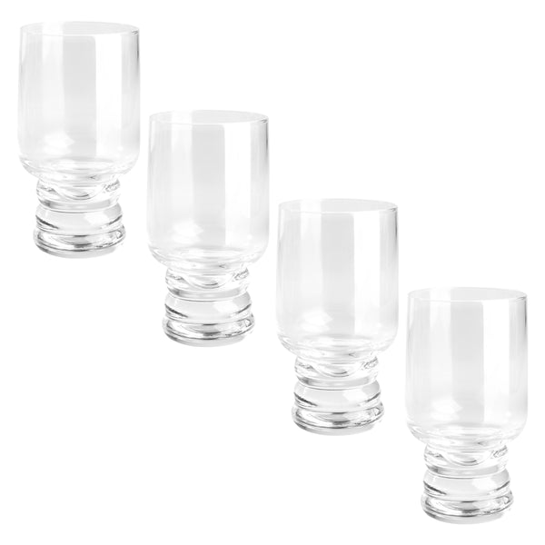 Café clear Lexi collection set of 4