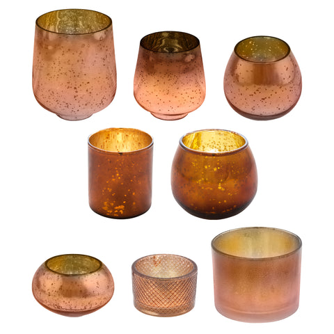 Bronze Mercury Glass Assortment