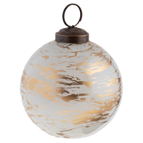 Small Gold Splatter Ornament