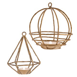 GEOMETRIC TEA LIGHT ORNAMENTS
