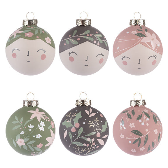Reyna Hand-Painted Ornament Gift Box