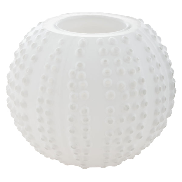 White Round Sea Urchin Tealights