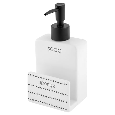 Milo Soap Dispenser With Sponge Holder