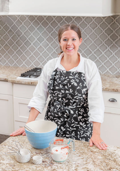 Woman wearing Milo Apron