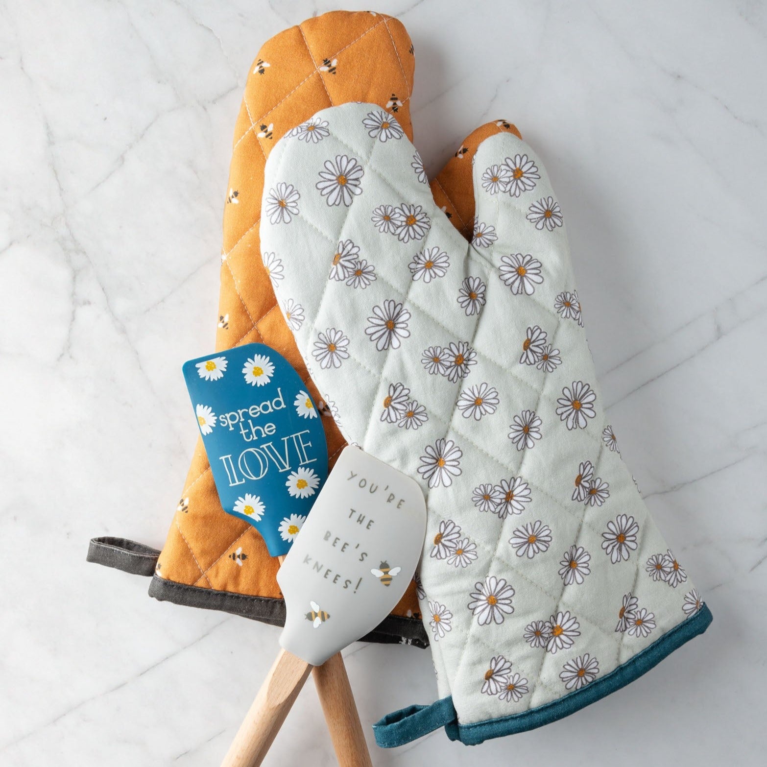 Karma Reese Oven Mitt with Spatula Set - Dog