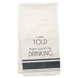 Drinking Quinn Tea Towel